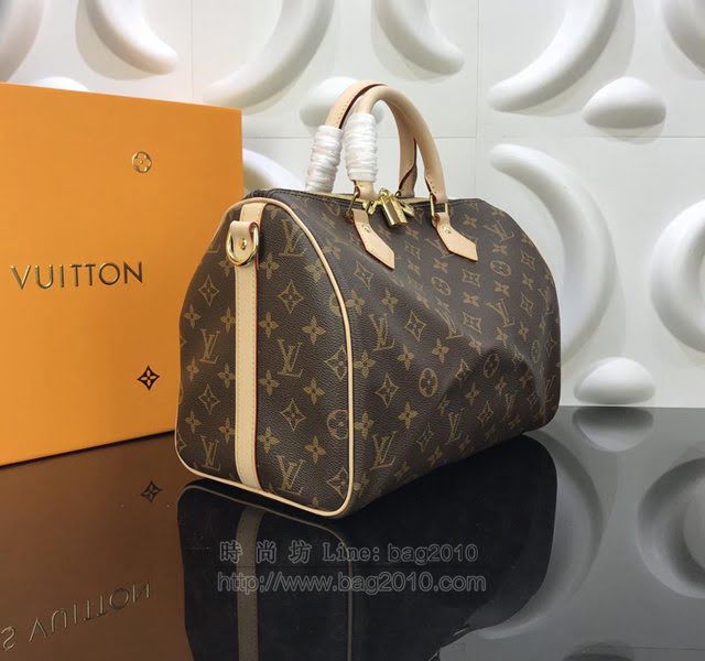 LV女包 M41112 路易威登Speedy 手袋 LV30手袋 LV手提女包 LV經典款女挎包  ydh3023